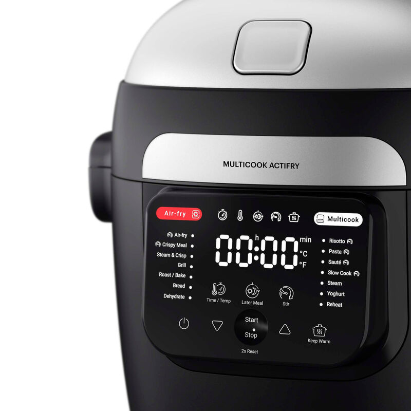 Multicook Actifry multicooker 6 liter, svart