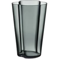 Aalto-maljakko, 22 cm, tummanharmaa