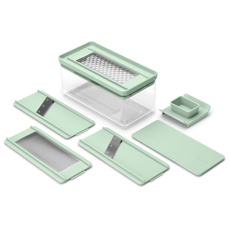 Tasty+ skære- og rivejernssæt, lysegrøn