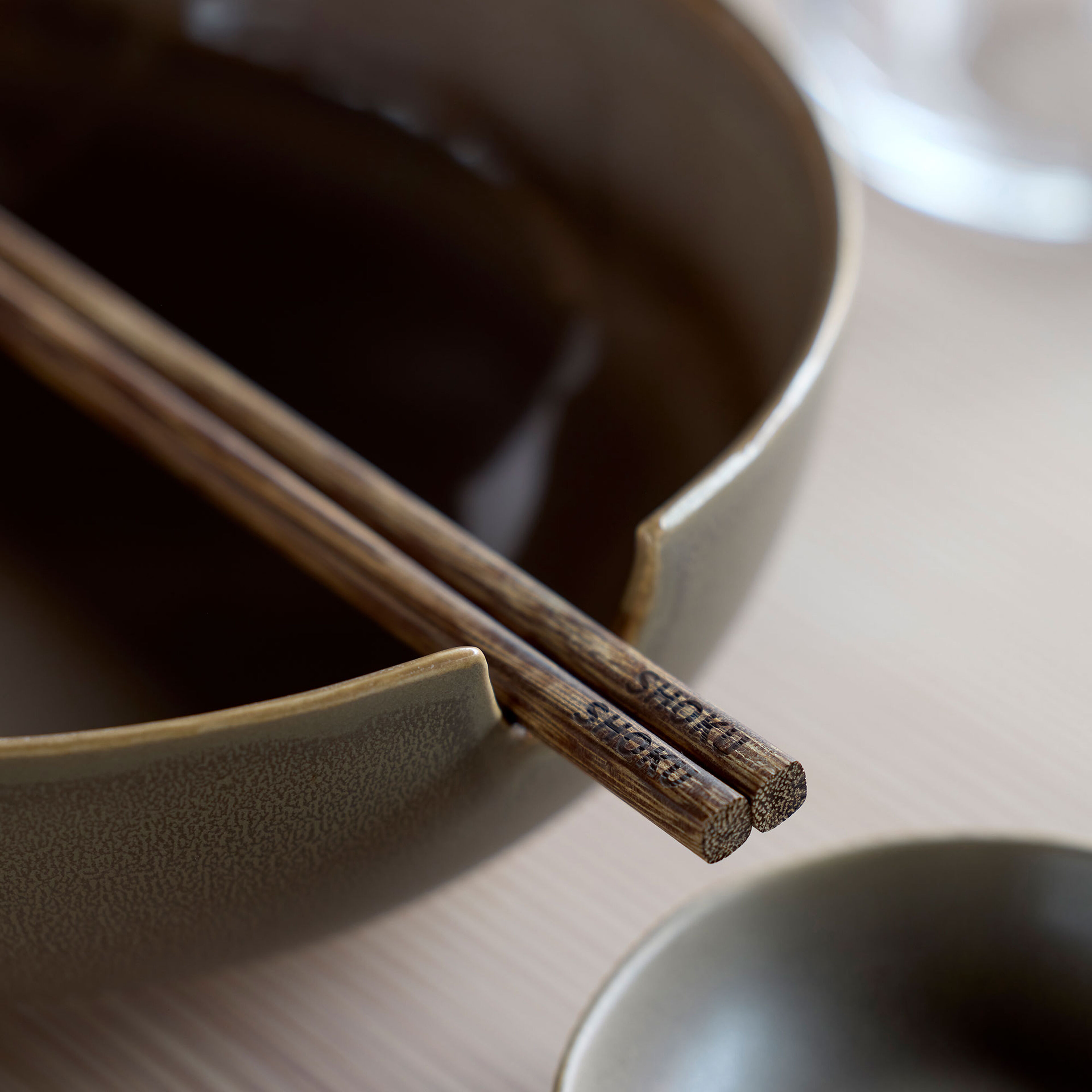 Villa Collection Shoku spisepinner 4 par, tre