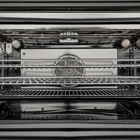 PRO96L1EBIT Professional gaskomfur med ovn, 90 cm, hvid
