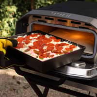 Detroit-Style pizzapanna small 24 x 17 cm