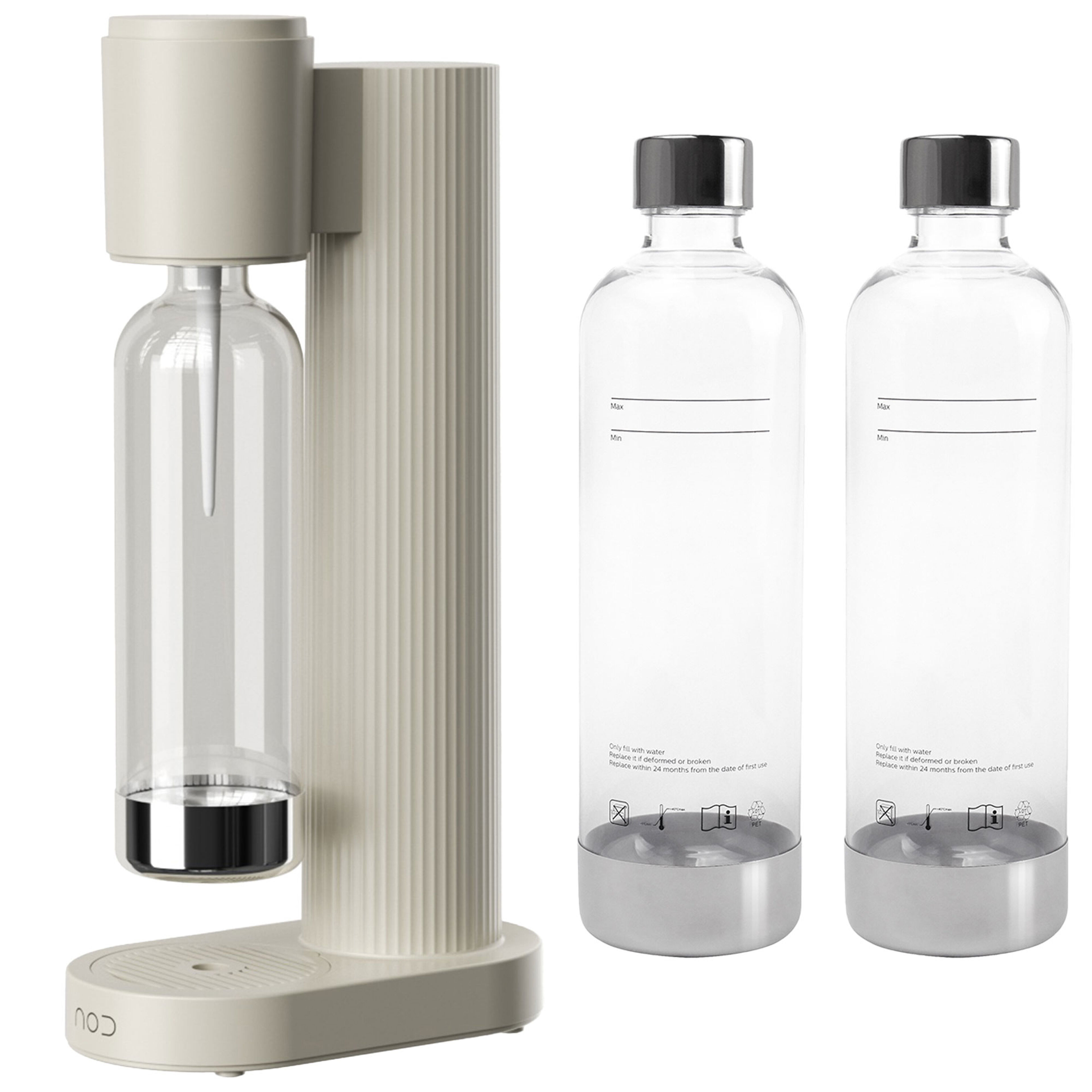 Hiilihapotuslaite Sand + 2 lisäpulloa