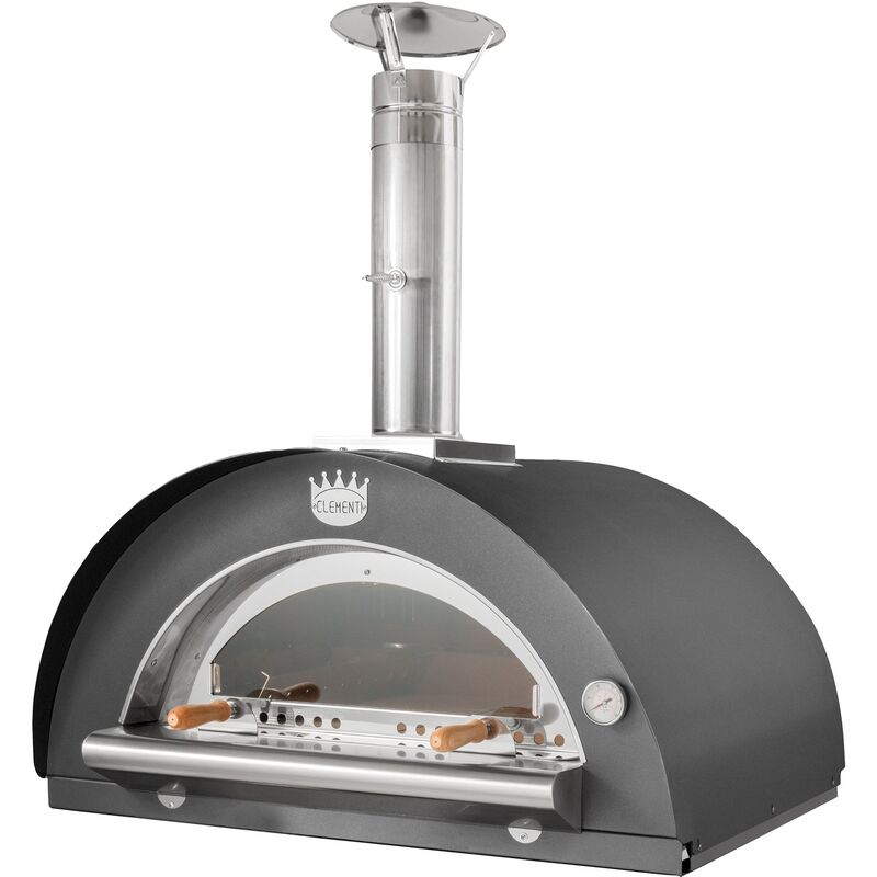 Family Vedfyrt Pizzaovn 80x60 cm, Antrasitt