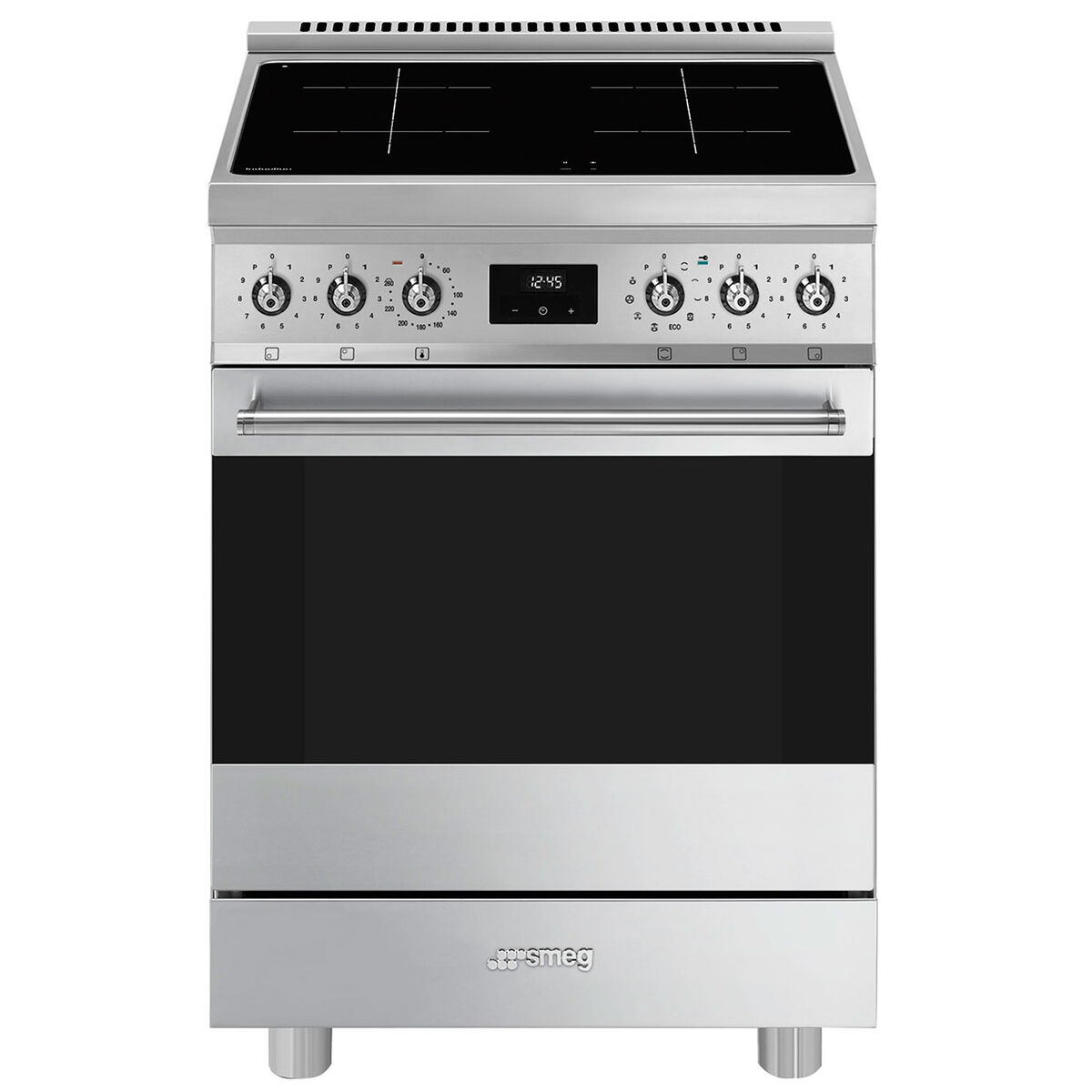 C6IPXM2 komfur induktion 60 cm, rustfrit stål