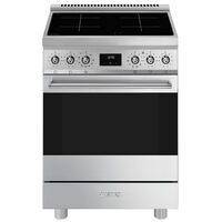 C6IPXM2 komfur induktion 60 cm, rustfrit stål