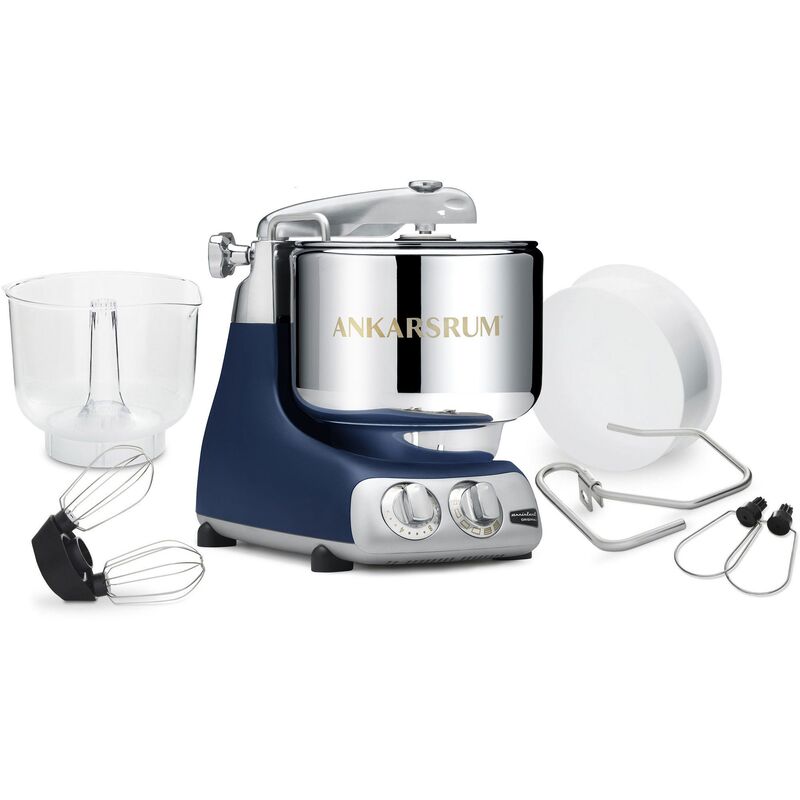 AKM 6230 köksmaskin med glassmaskin, royal blue