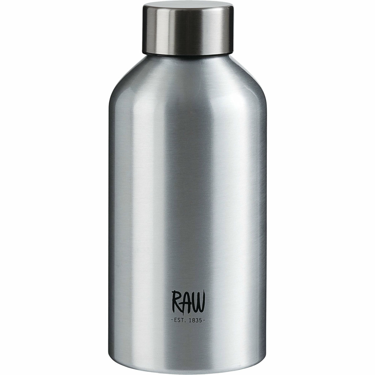 Raw to go alumiinipullo 50 cl. teräs
