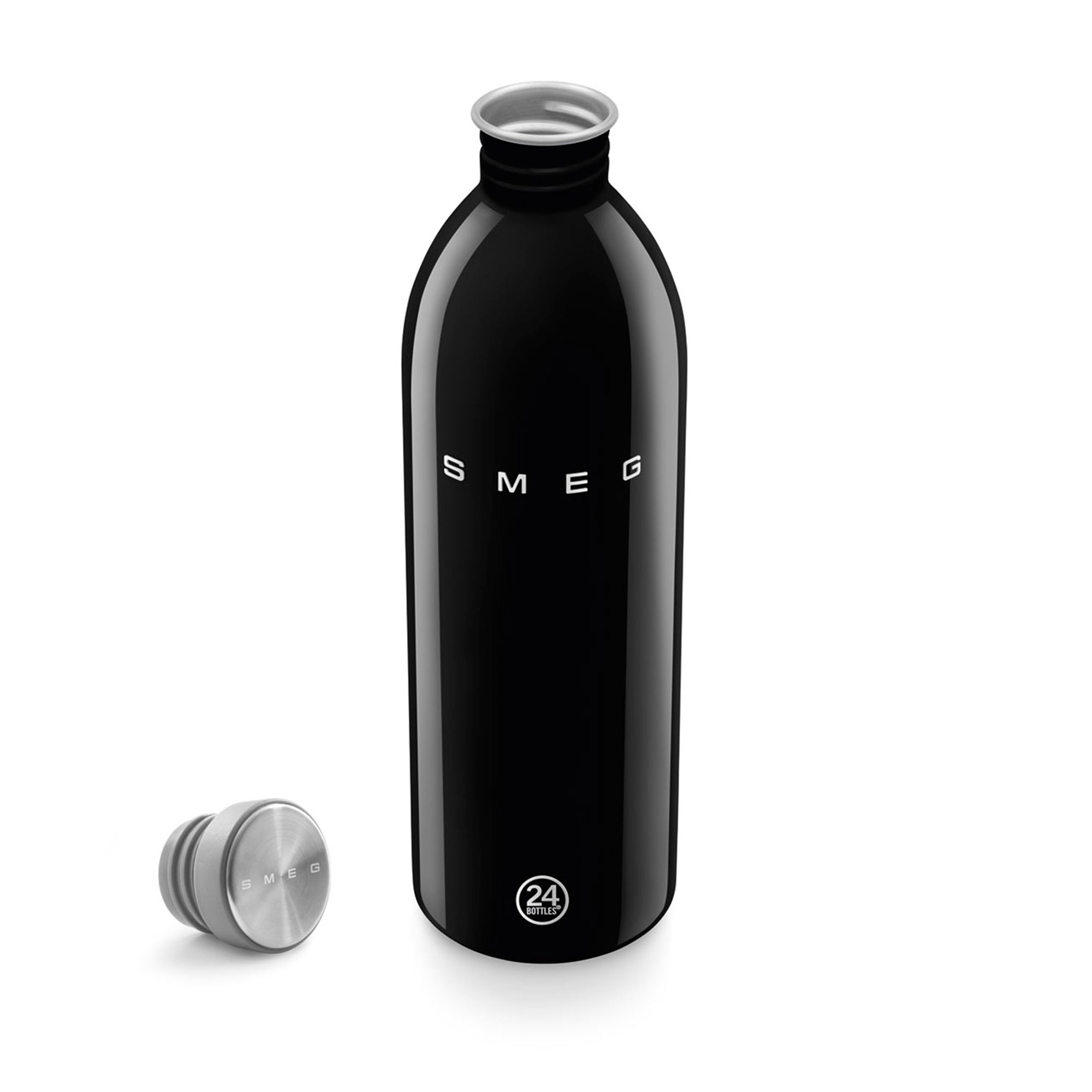 WBF02BL vattenflaska 1 liter, svart