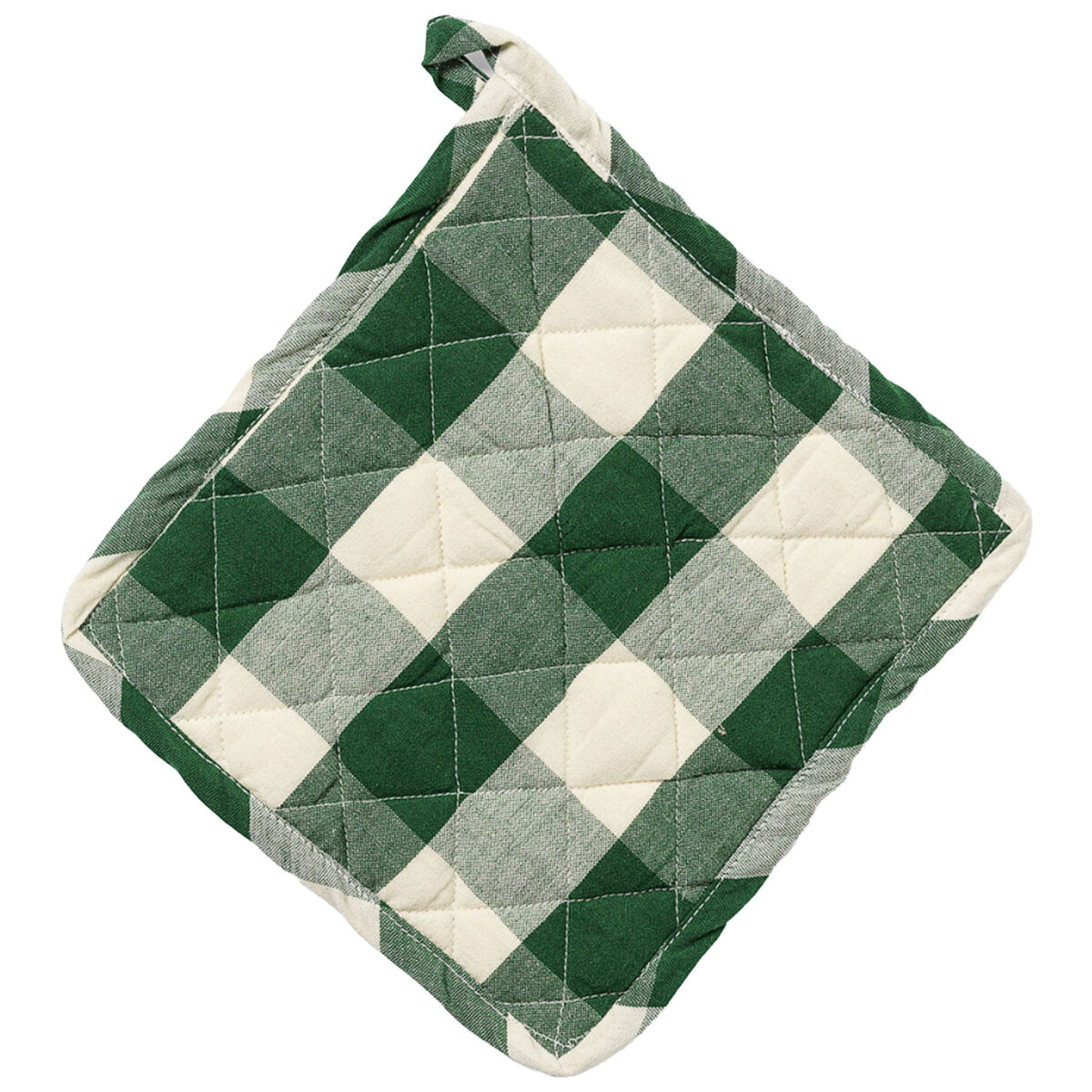 Elsa gryteklut 20 × 20 cm, grønn/beige