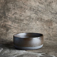 RAW-kulho, metallinruskea, 19,5 cm.