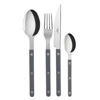 Sabre Bistrot Solid bestickset 4 delar, mörkgrå