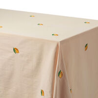 Midnatt Soda Lemon duk 180×145 cm, beige