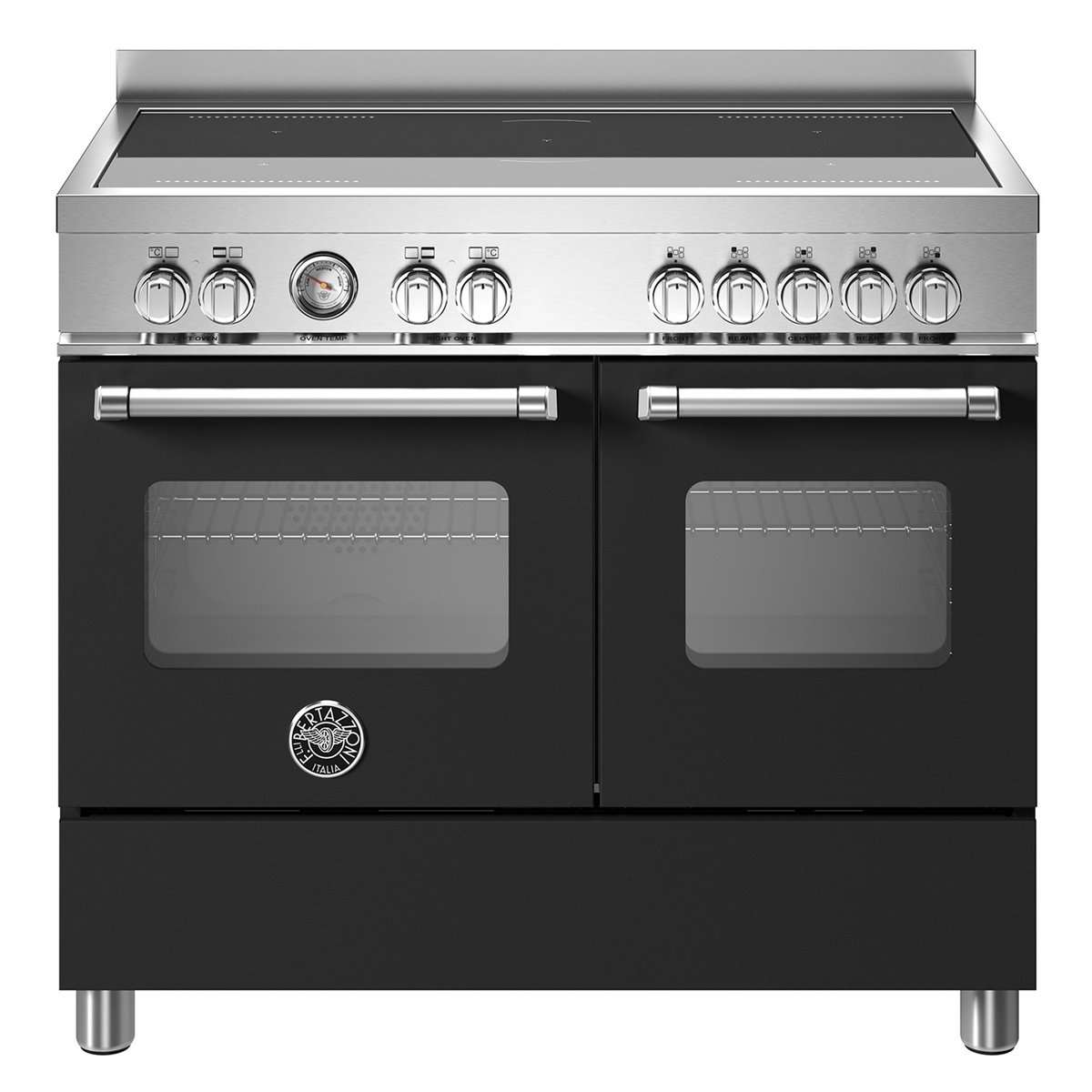 MAS105I2ENET Master induktionsspis med dubbelugn, 100 cm, mattsvart