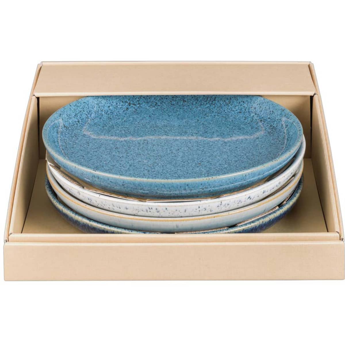 Studio Blue tallerkener, 21 cm, 4-pack
