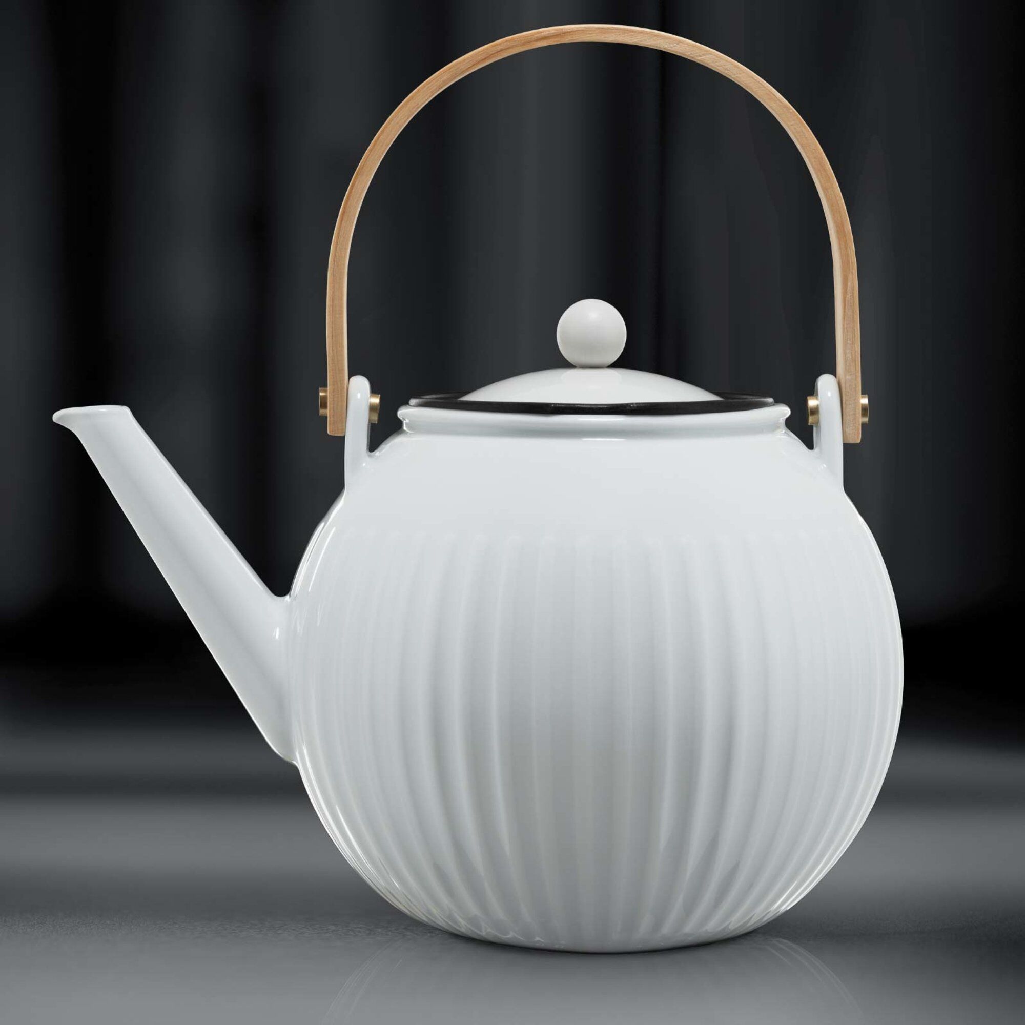 Alternativ bild 1 för Bodum Douro Tekanna 1,5 L Vit