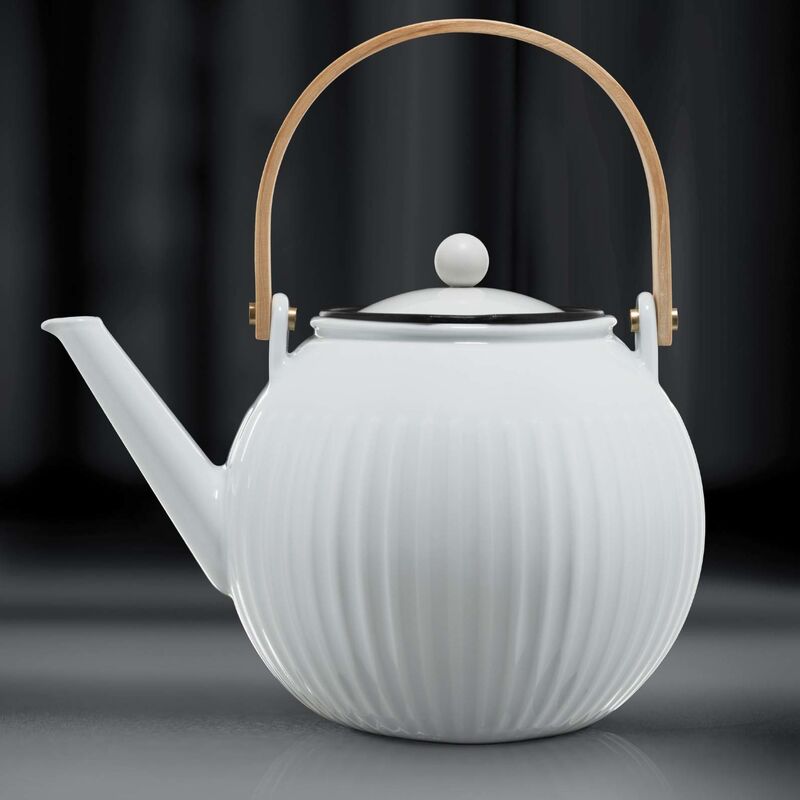 Douro-teekannu, 1,5 L, valkoinen