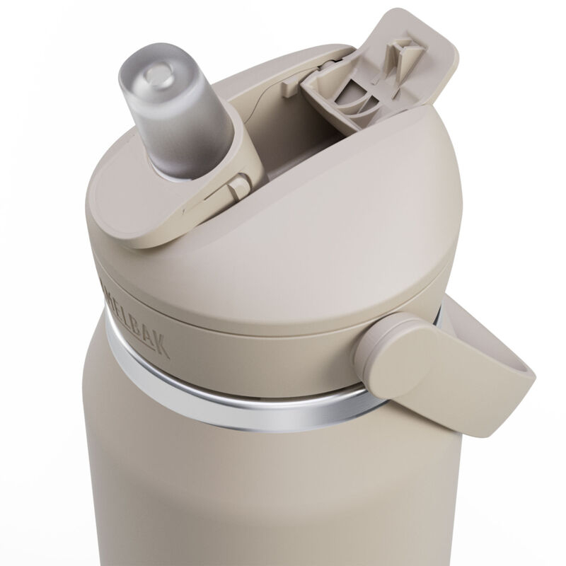 Thrive Flip Straw vattenflaska 1 liter, stone