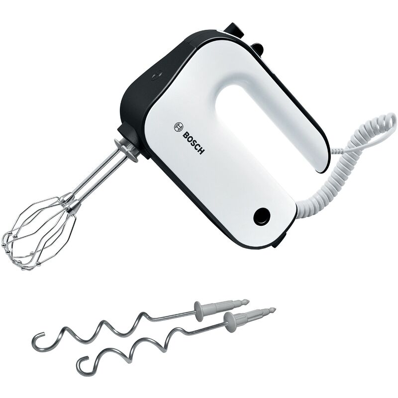 Elpisker med spiralsnor, 550 watt, hvid/antracit