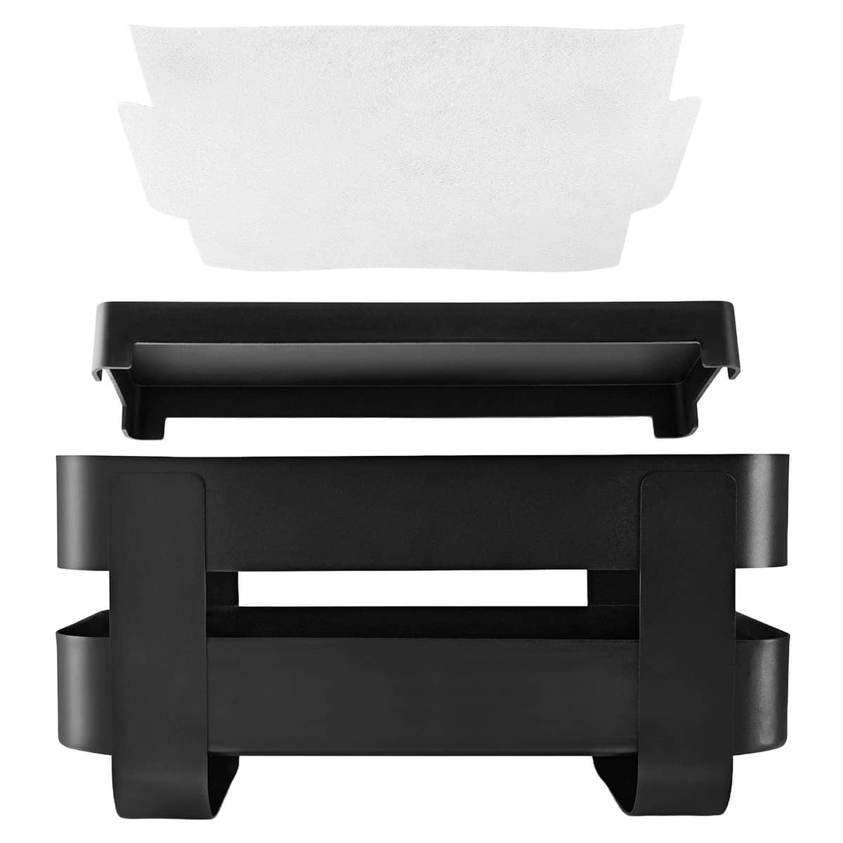 Itsekasteleva Herb Organiser, musta