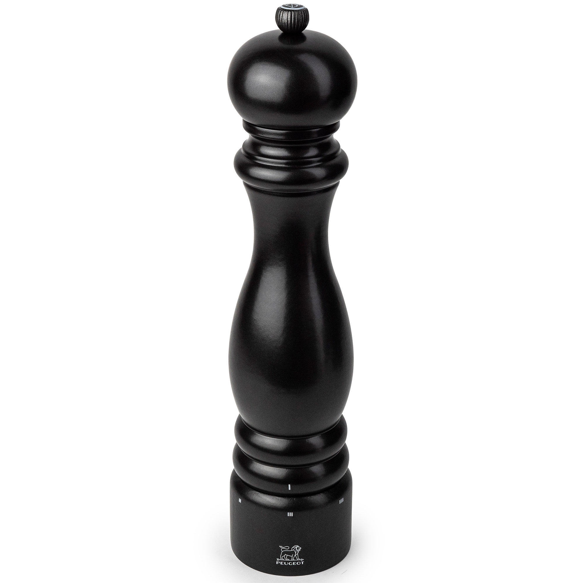 Paris salt Grinder U Select Z Satin Black Wood 30 cm