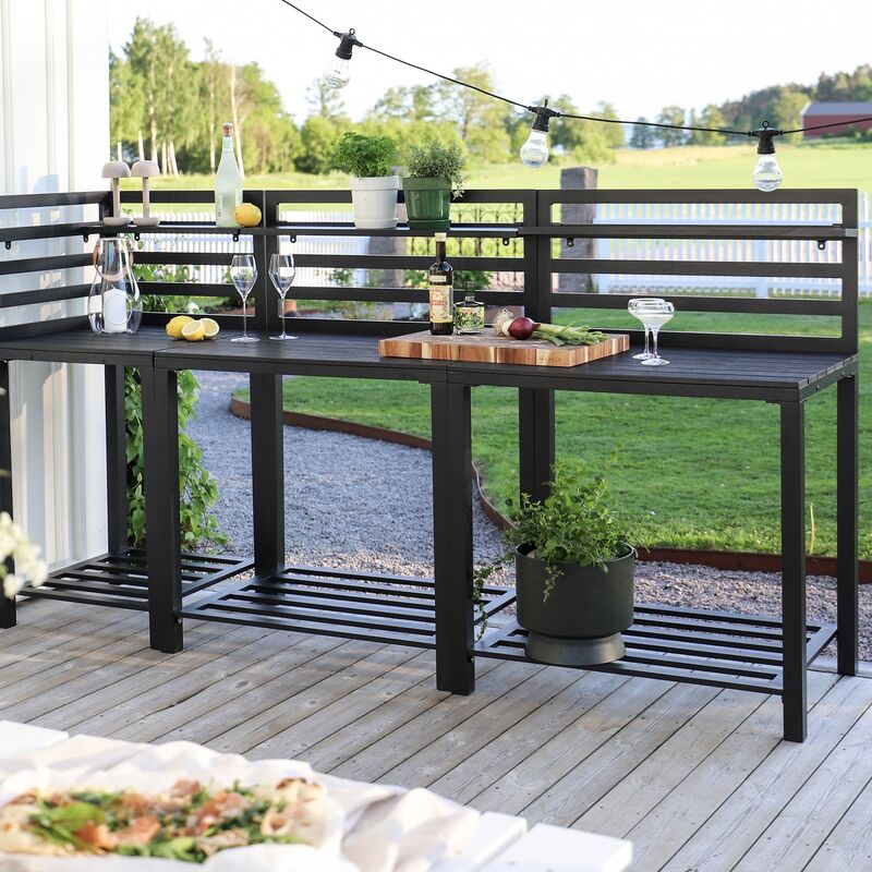 Utekjøkken modul, 3 deler uten vask