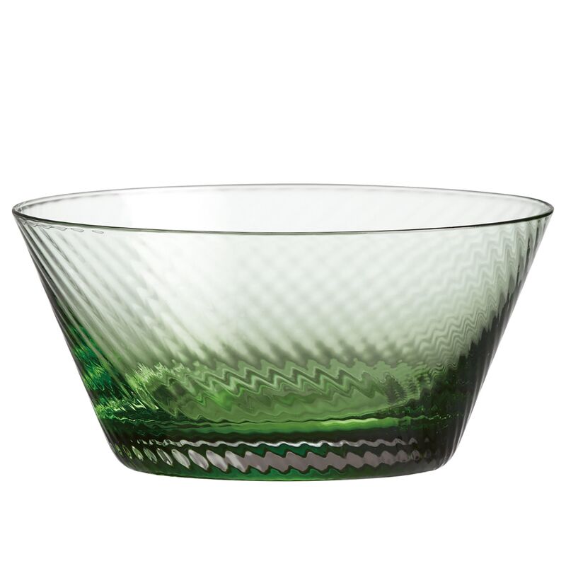 RAW Unique Swirl skål Ø12,5 cm, grøn