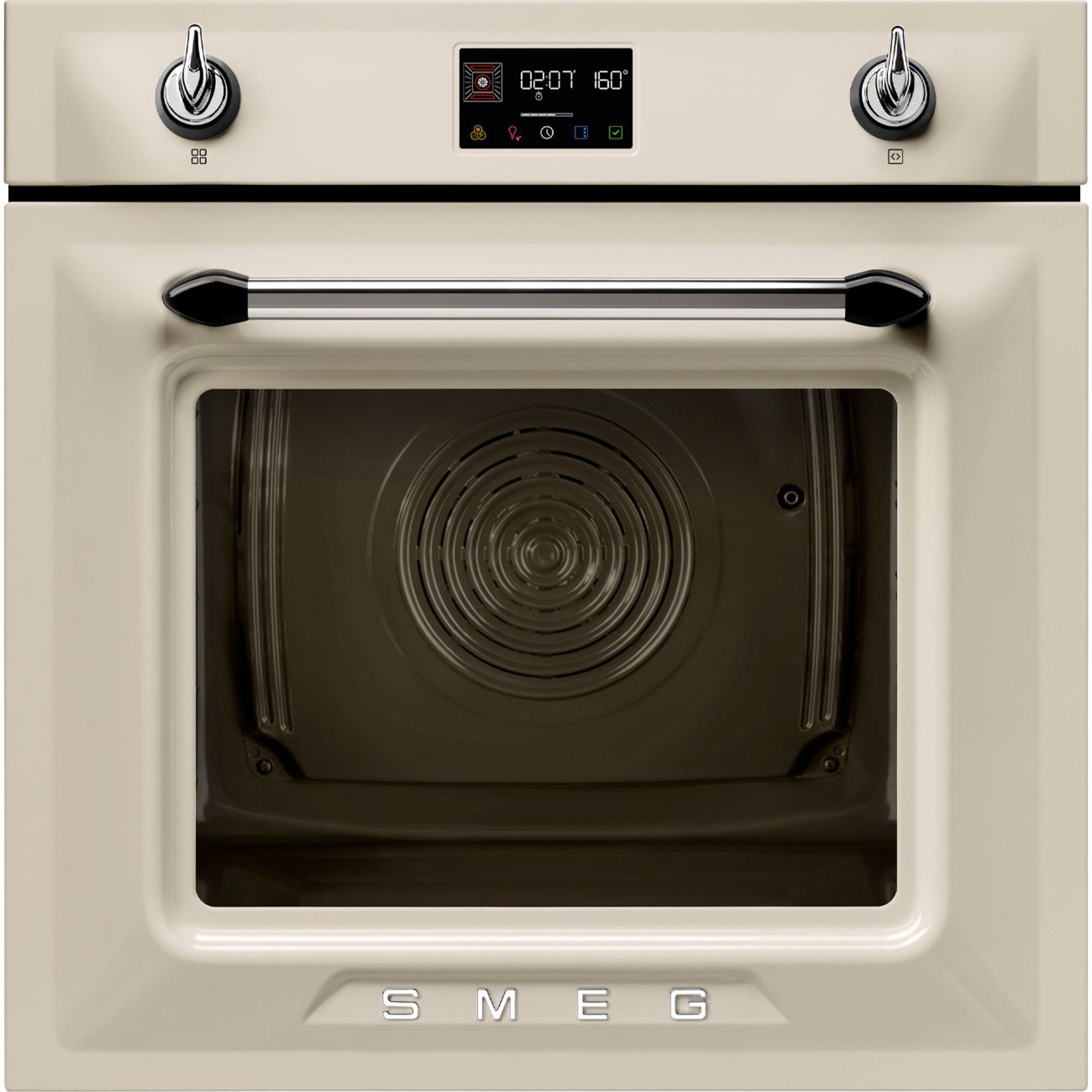 SOP6902S2P inbyggnadsugn, 68 liter, creme