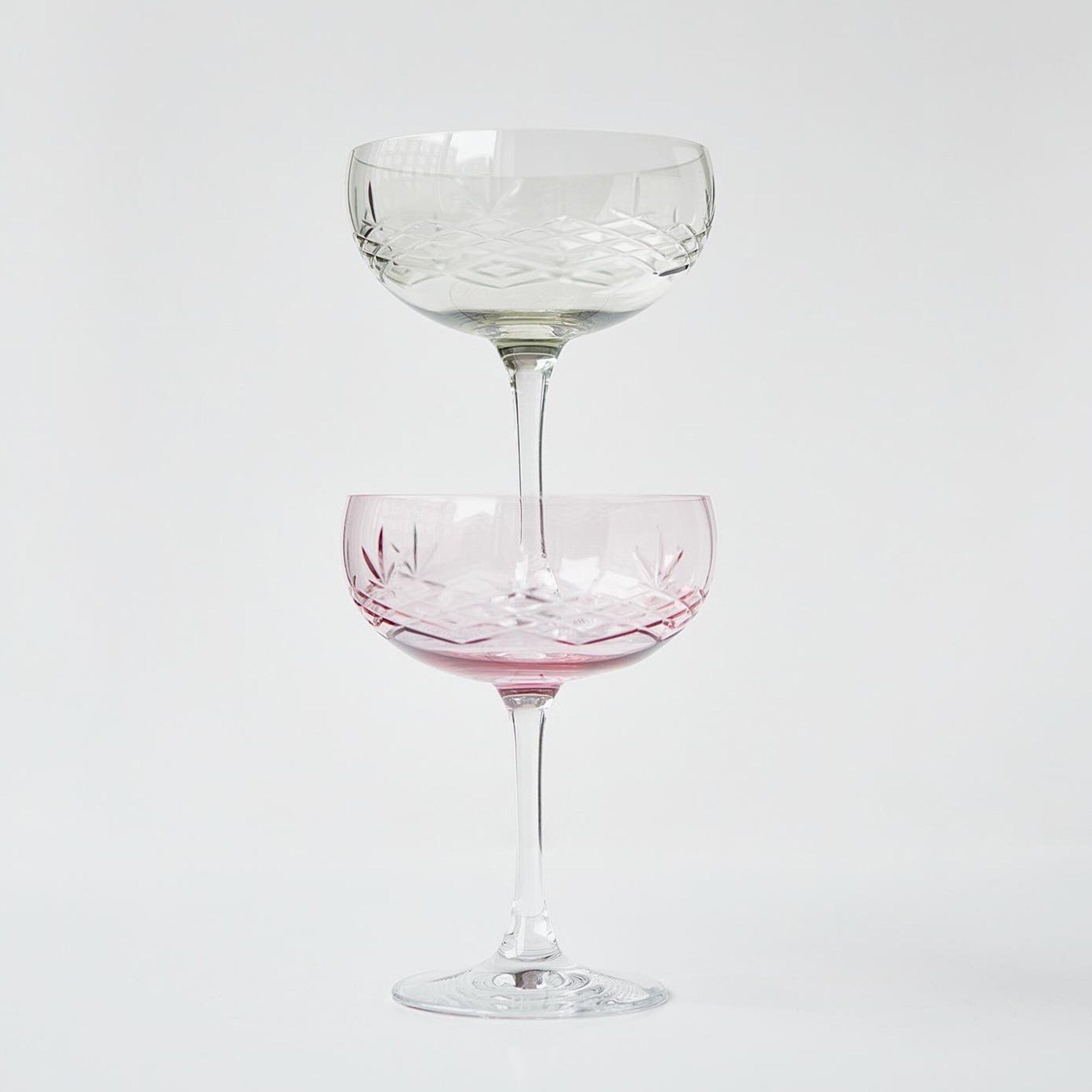 Alternativ bild 1 för Frederik Bagger Crispy Gatsby Champagneglas, emerald
