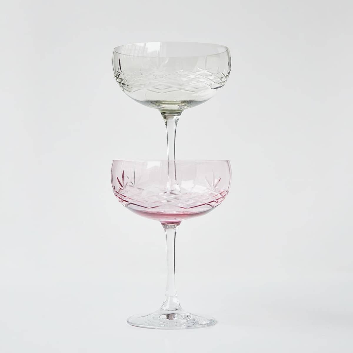 Crispy Gatsby Champagneglas, emerald