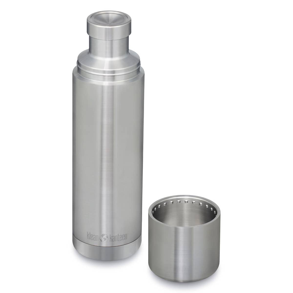 TKPro termospullo 1 litra, brushed stainless steel