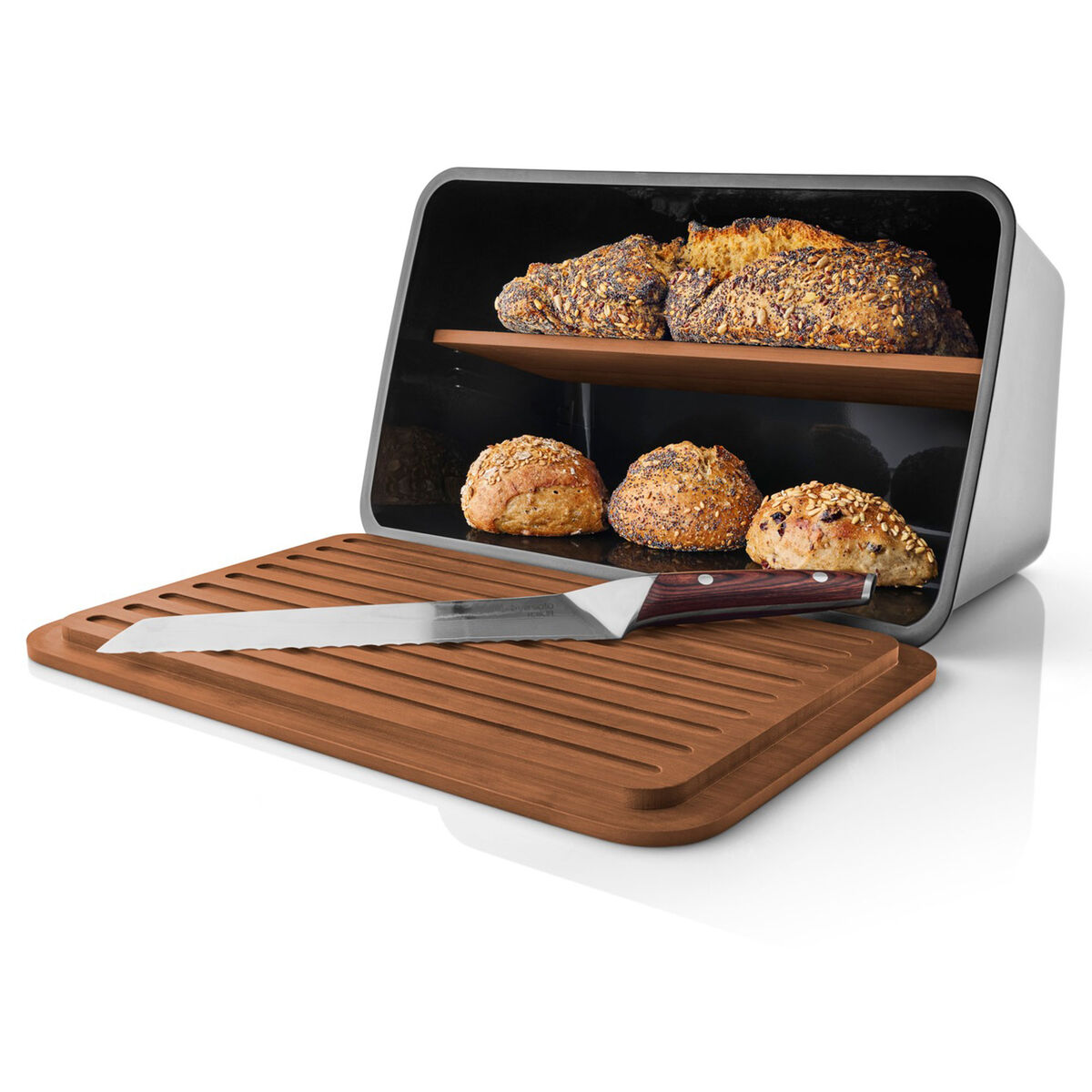 Nordic Kitchen brødboks, svart