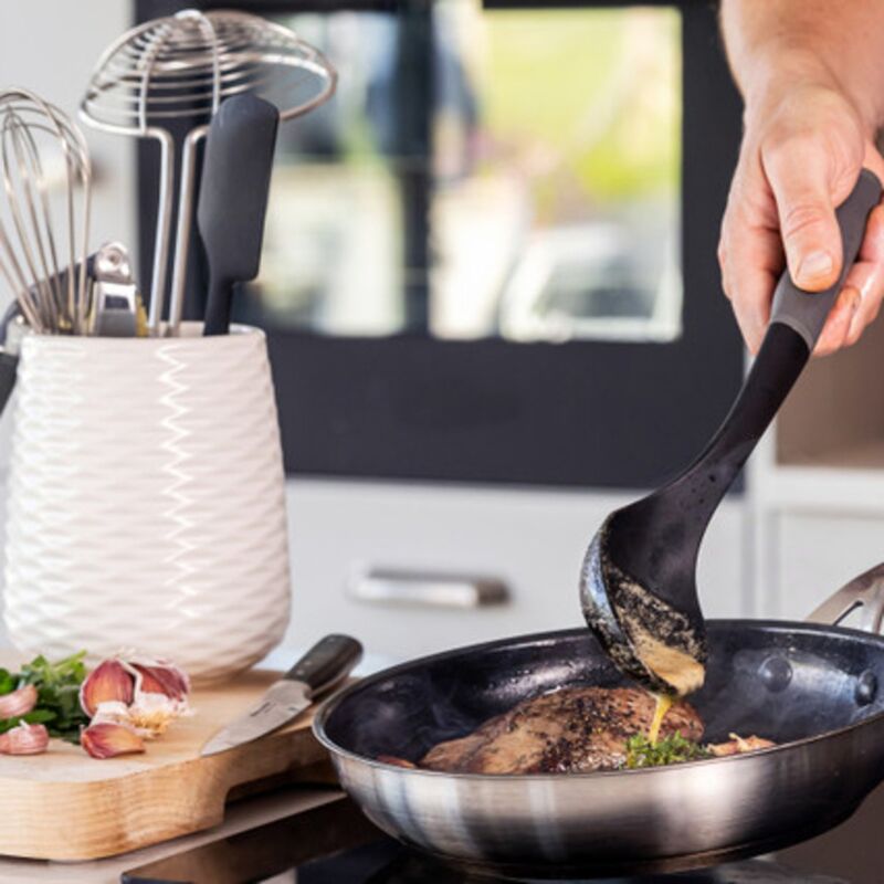 Kauha, charcoal grey