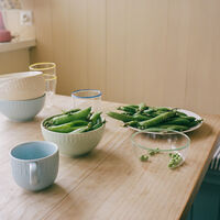 Confetti skål 14 cm, vanilla