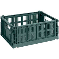 HAY Colour Crate Medium förvaringslåda, mörkgrön