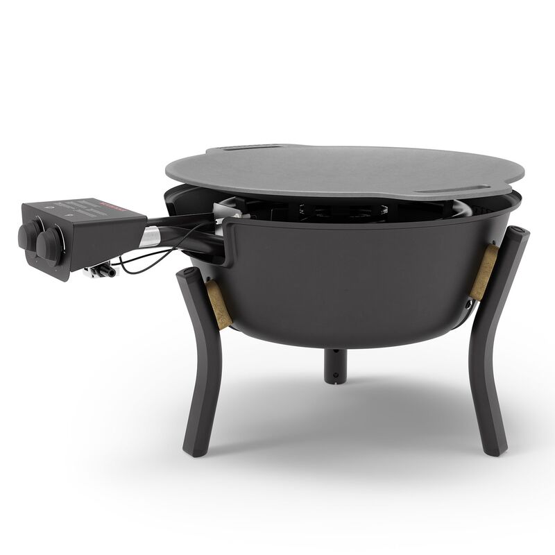 Muurikkasetti kaasupolttimella SL 48 cm, musta