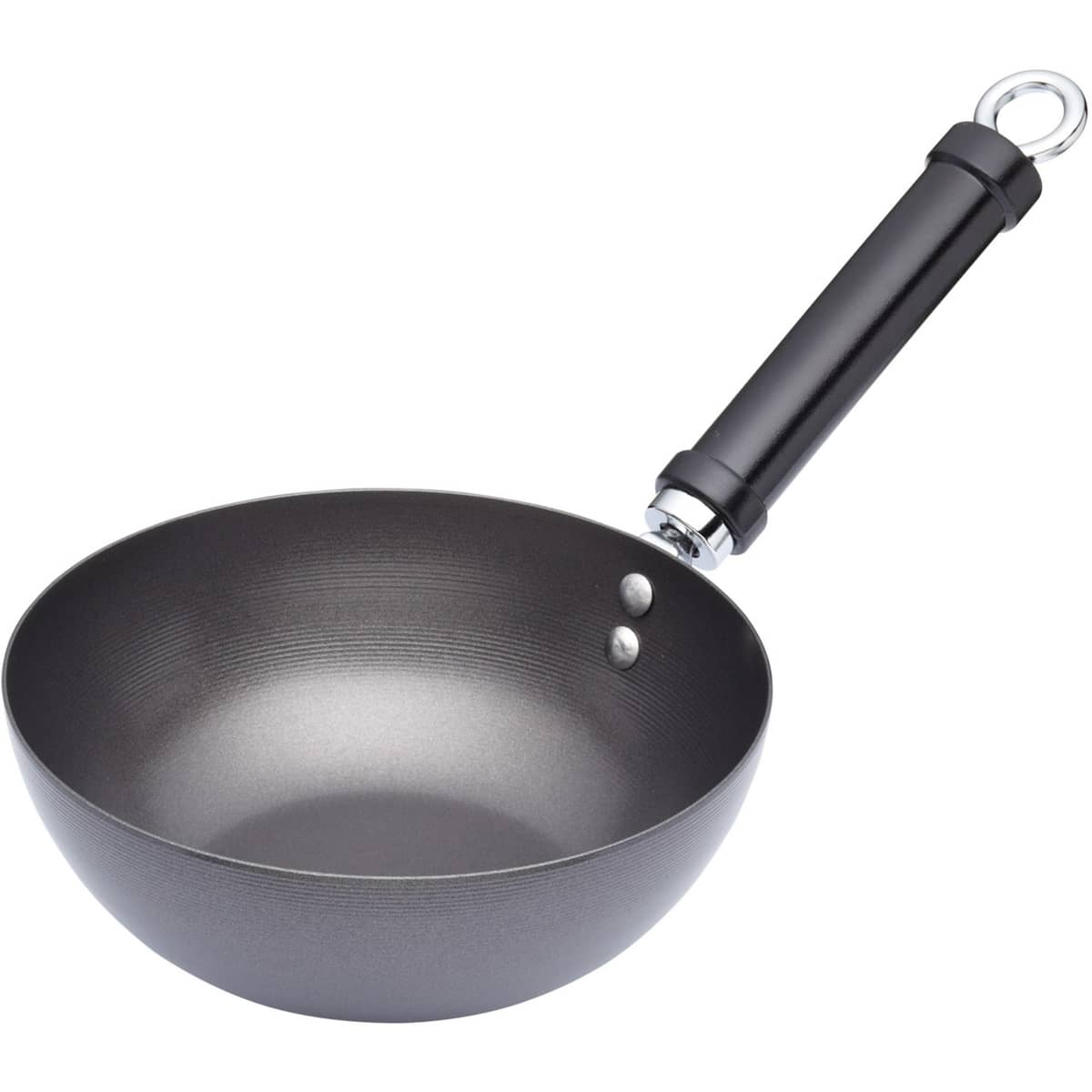 Wokpande 20 cm, sort
