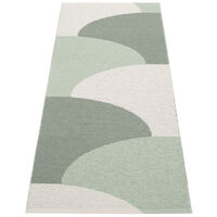 Pappelina Hill matto 70 × 180 cm, ermy/mint/grey