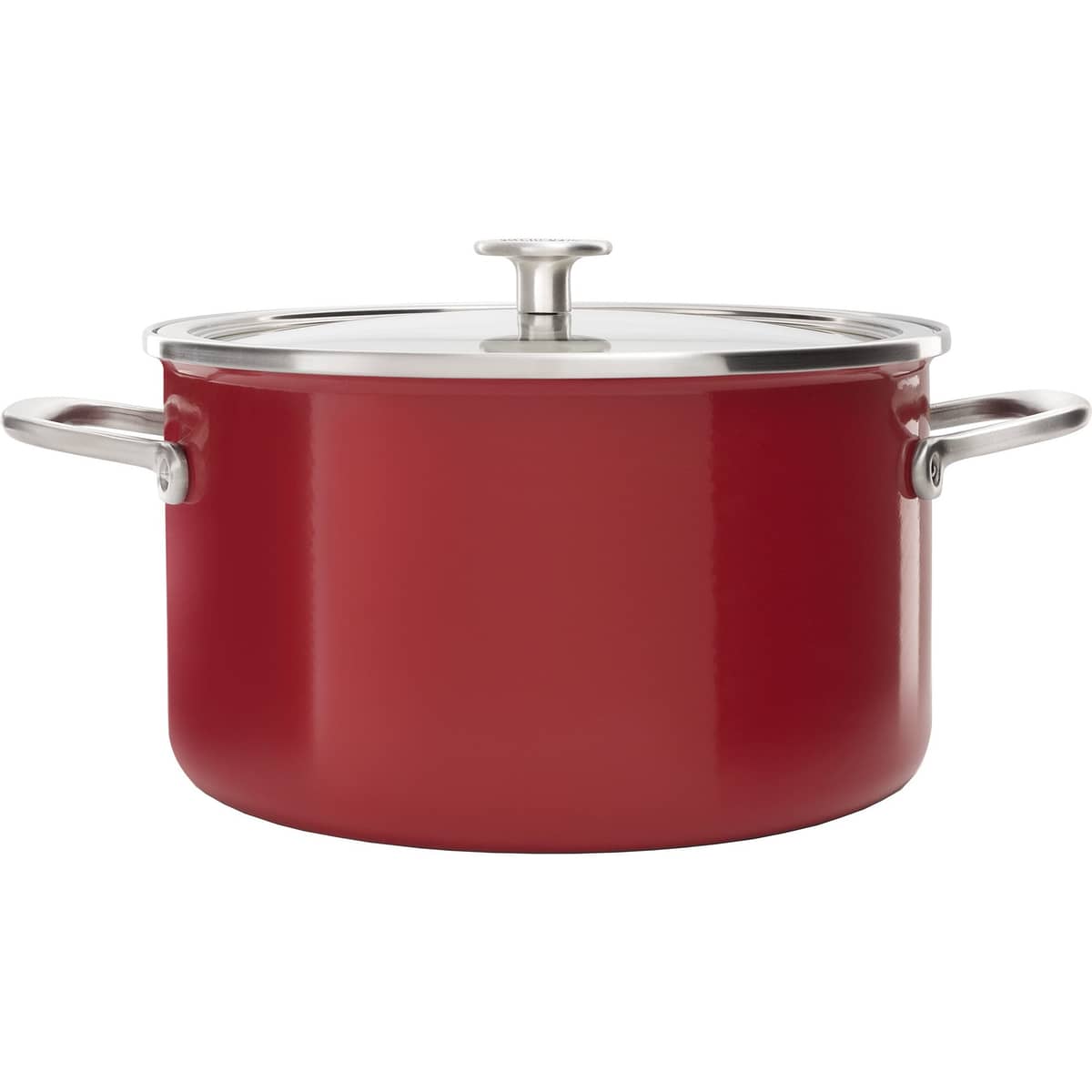 Cookware Collection -kattila, kannellinen, 24 cm, punainen