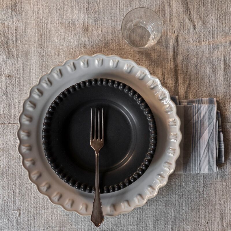 Tulipa tallrik 26 cm 2-pack, vit