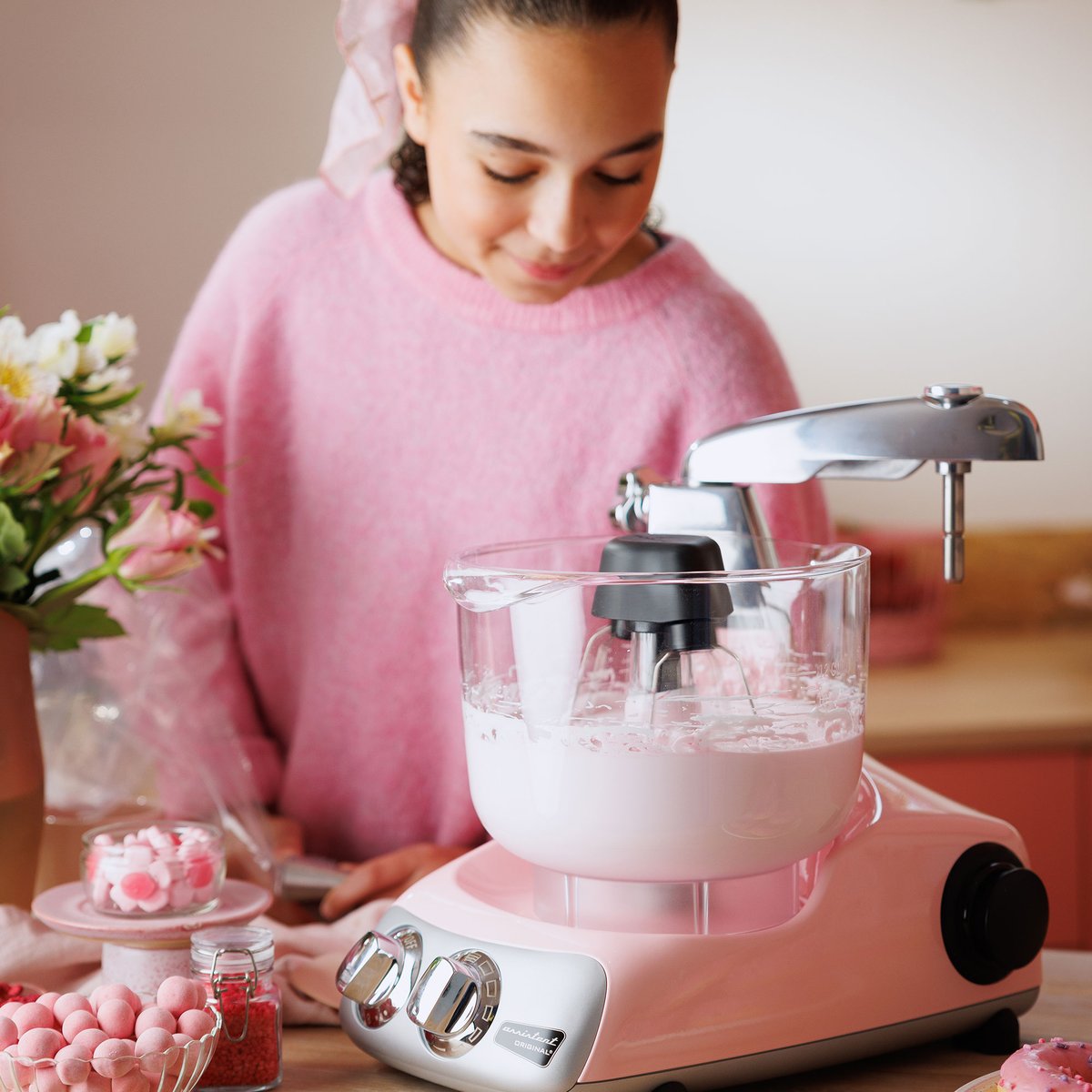 Ankarsrum Assistent Original Røremaskine AKM6230CP Cloudy Pink
