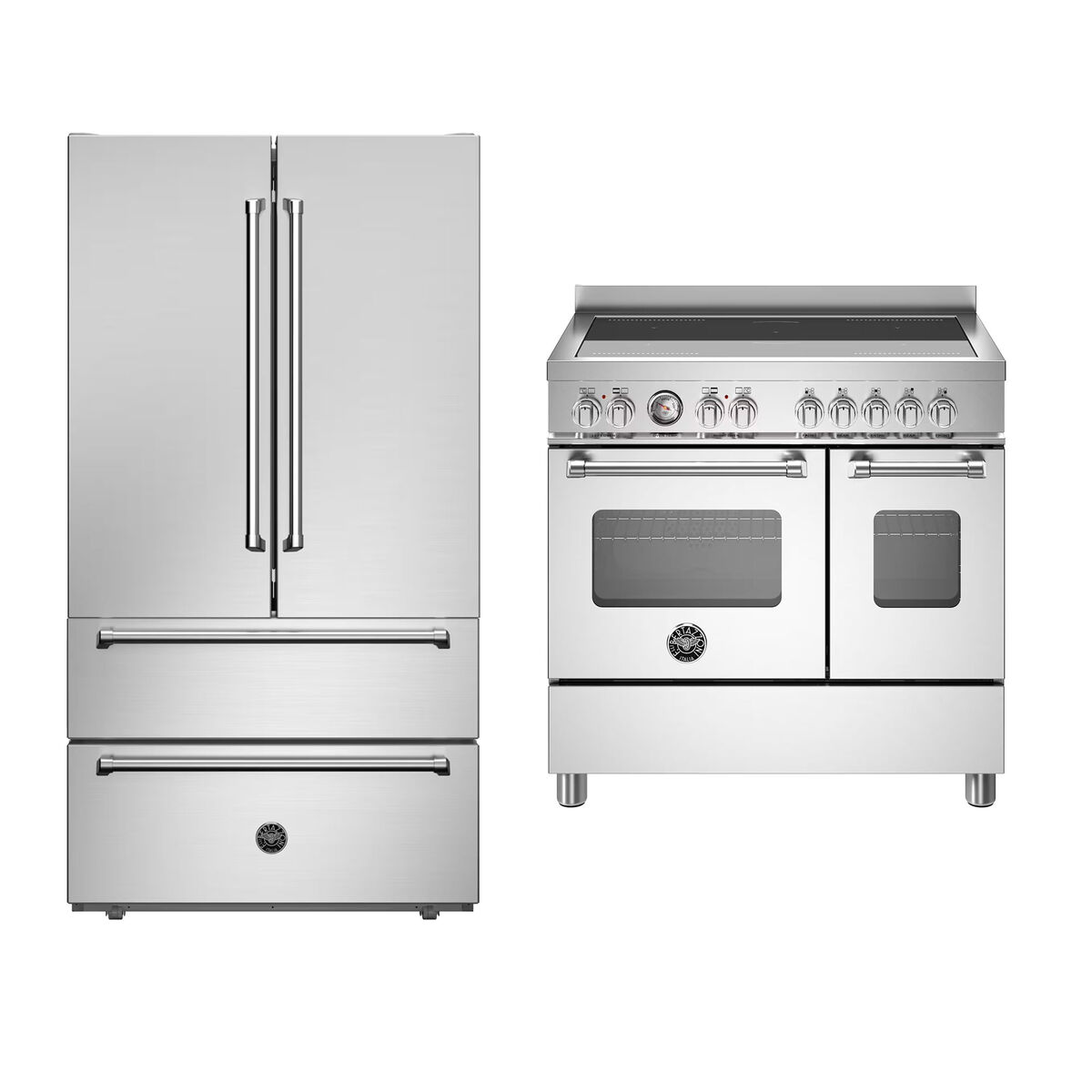 Master hvidevarepakke 90 cm, rustfrit stål