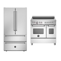 Master hvidevarepakke 90 cm, rustfrit stål