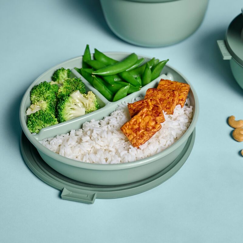 Cirqula skål med låg, nordic sage