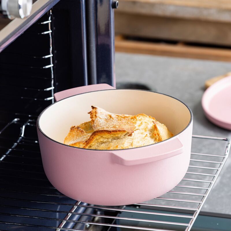 Støbejernsgryde 22 cm/3,3 liter, dried rose