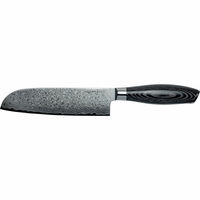 Akio santokukniv 18 cm, svart
