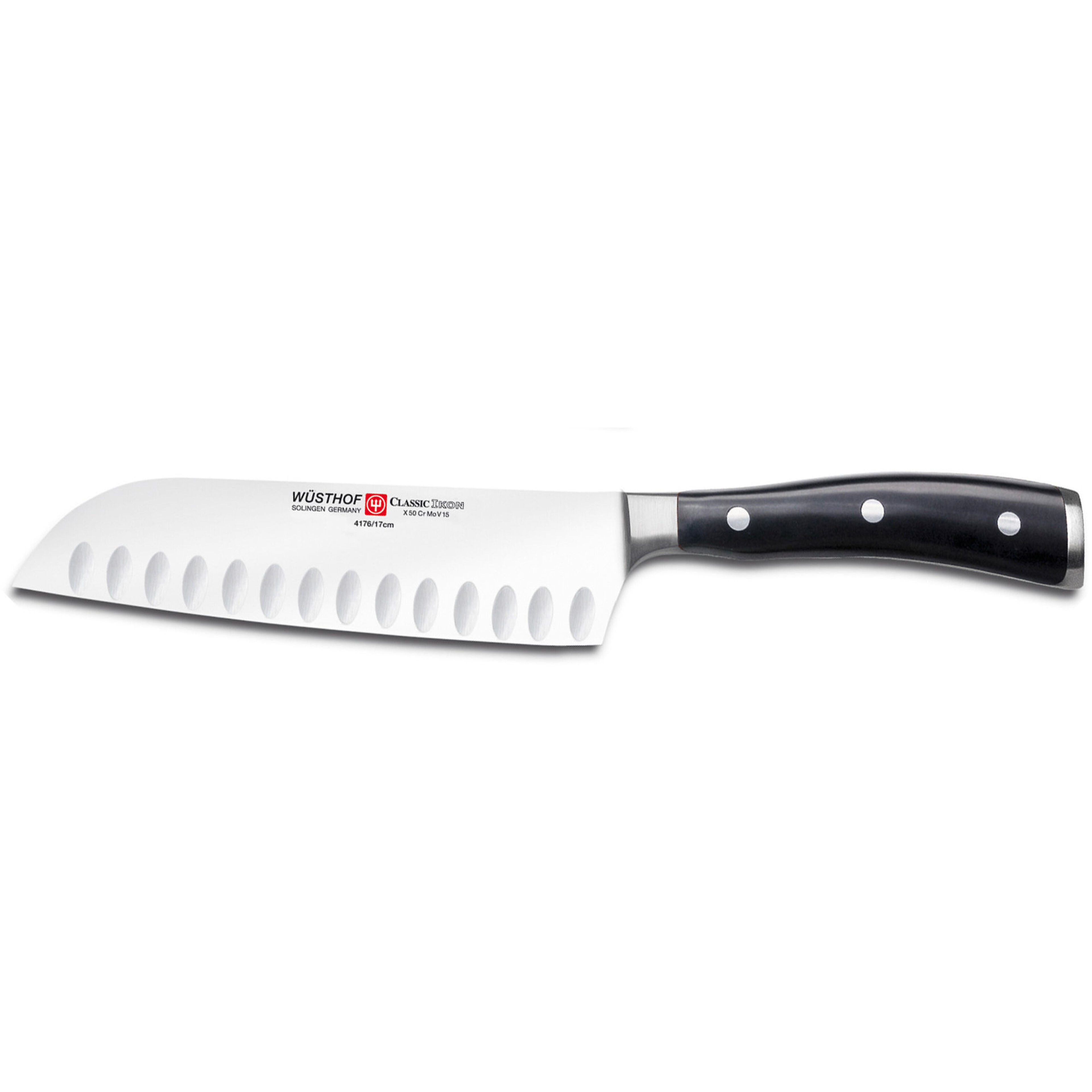 Classic Ikon Santokukniv Svart 17 cm