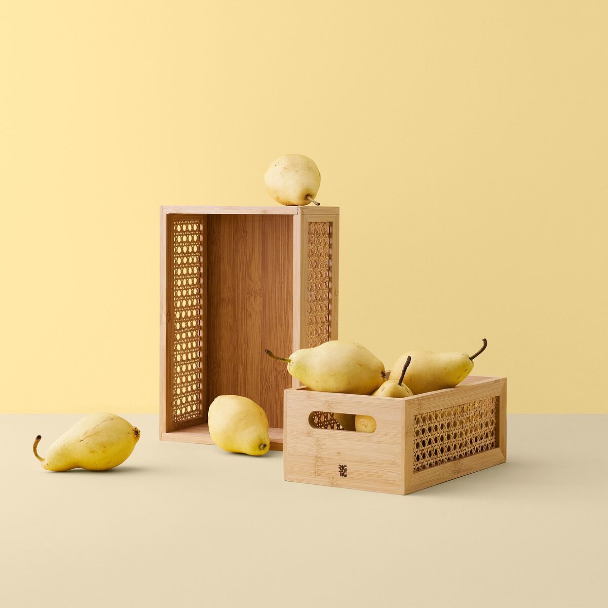 Förvaringsbox 15 cm, bambu