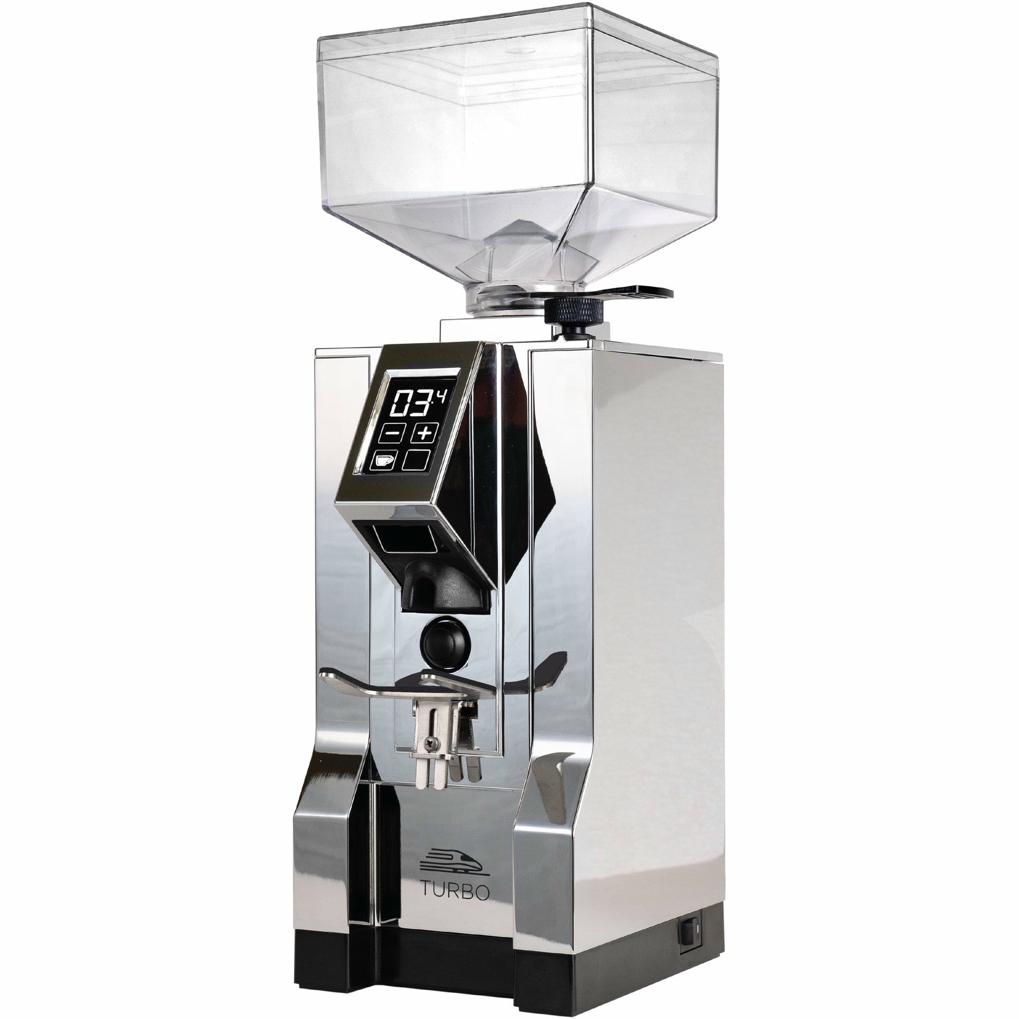 Produktfoto för Eureka Mignon Turbo kaffekvarn, krom