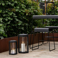 Firefly LED Lantern, svart aluminium